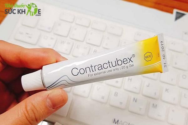 Thuốc trị sẹo contractubex hỗ trợ l&agrave;m mờ sẹo do bệnh thủy đậu để lại