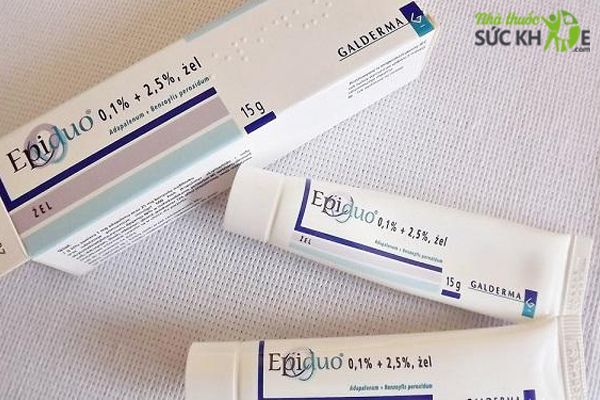 Th&agrave;nh phần thuốc trị mụn Epiduo&nbsp;