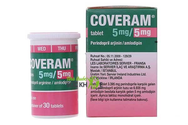 Liều d&ugrave;ng Thuốc Coveram uống 1 ng&agrave;y/vi&ecirc;n