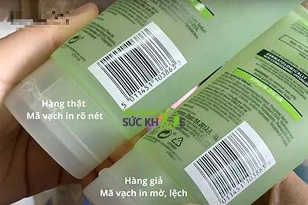 Sữa rửa mặt Simple mẫu mới 2020 fake ph&aacute;t hiện qua check m&atilde; vạch