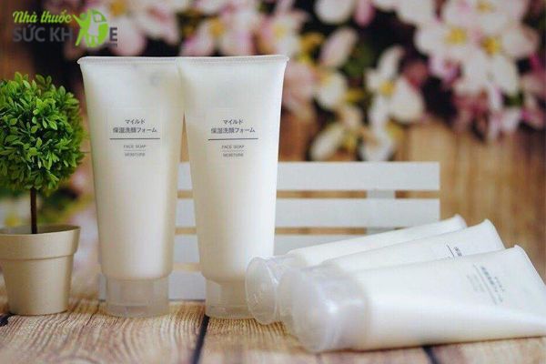 Sữa rửa mặt dịu nhẹ Muji Face Soap