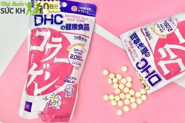 Vi&ecirc;n uống Collagen trắng da DHC Nhật Bản