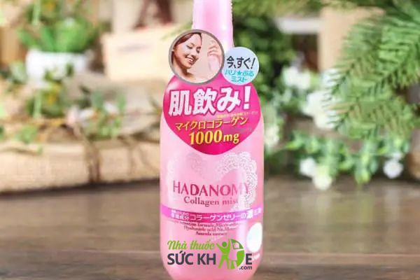 Xịt kho&aacute;ng Collagen Hadanomy Mist 250ml