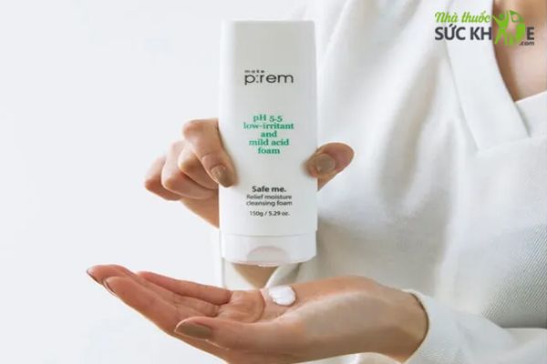 Sữa rửa mặt Make P:rem Safe me. Relief Moisture Cleansing Foam