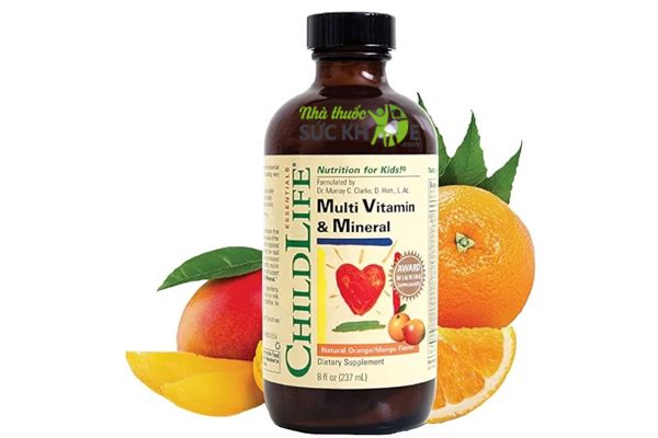 Vitamin tổng hợp Mỹ cho b&eacute; Multi Vitamin & Mineral Childlife