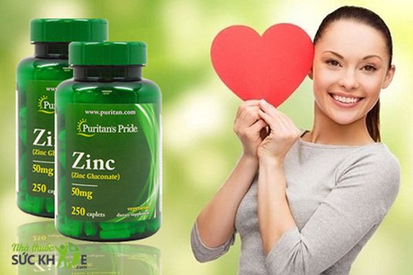 Vi&ecirc;n bổ sung kẽm Puritan&rsquo;s Pride ZinC 50mg