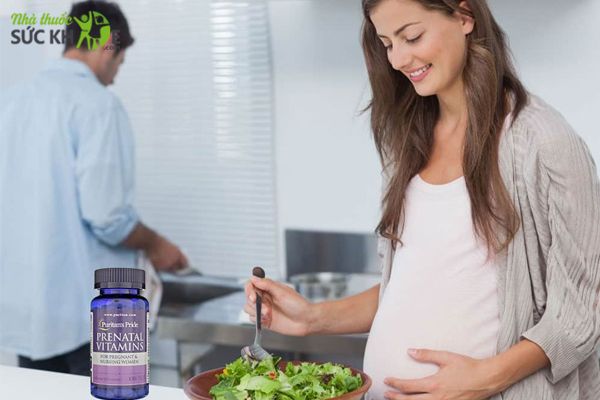 Vitamin tổng hợp cho b&agrave; bầu Puritan&rsquo;s Pride Prenatal Vitamins
