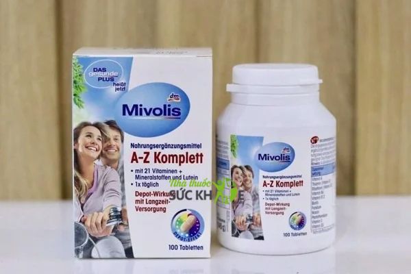 Vitamin tổng hợp Das Gesunde Plus A-Z cho người dưới 50 tuổi