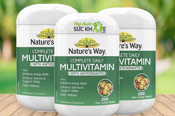 Vitamin tổng hợp Nature&rsquo;s Way Complete Daily Multivitamin 200 vi&ecirc;n