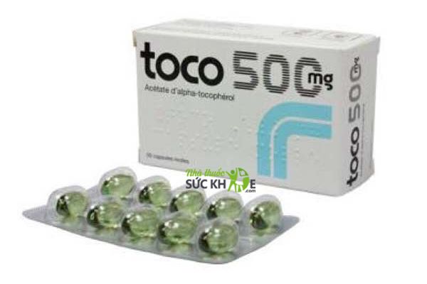 Vi&ecirc;n uống đẹp da TOCO 500mg của Ph&aacute;p