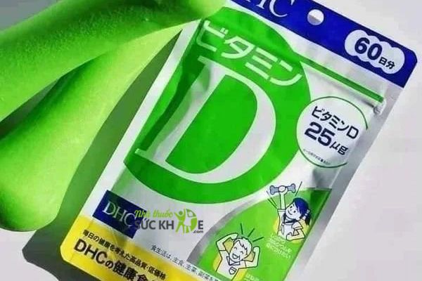 Vi&ecirc;n uống bổ sung Vitamin D DHC Nhật Bản