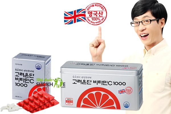 Vitamin C H&agrave;n Quốc 1000mg Korea Eundan