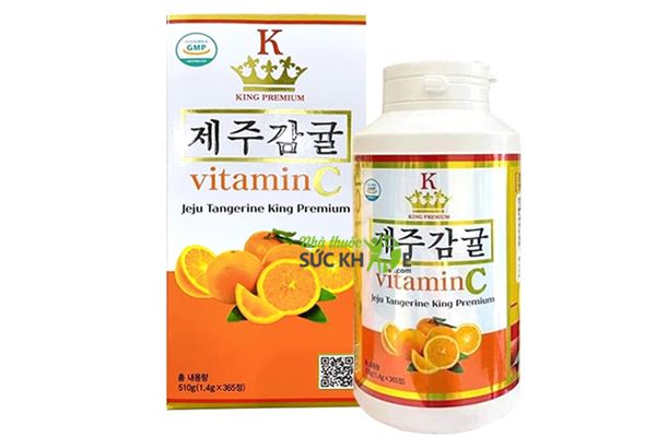 Vitamin C H&agrave;n Quốc dạng vi&ecirc;n King Premium