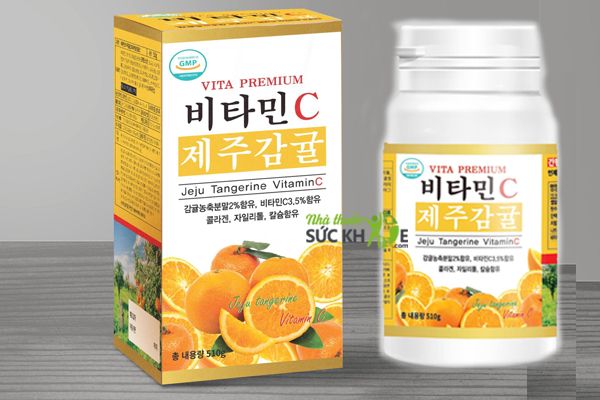 Vi&ecirc;n ngậm Vitamin C H&agrave;n Quốc Jeju VITA-PREMIUM