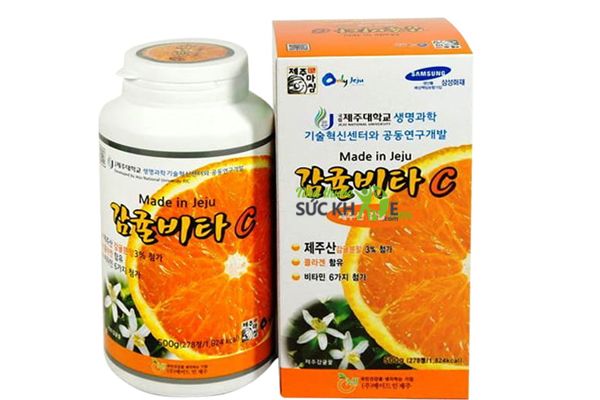 Vitamin C Made in Jeju 500g H&agrave;n Quốc