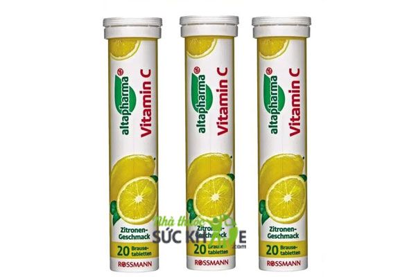 Uống vi&ecirc;n sủi vitamin C mỗi ng&agrave;y c&oacute; tốt kh&ocirc;ng, Vitamin C sủi tăng đề kh&aacute;ng Altapharma&nbsp;
