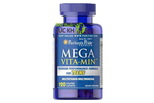 Mega VitaMin Multivitamins for Teens Puritan&rsquo;s Pride&nbsp;