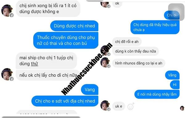 Phản hồi từ người d&ugrave;ng kem b&ocirc;i trĩ Titanorelne