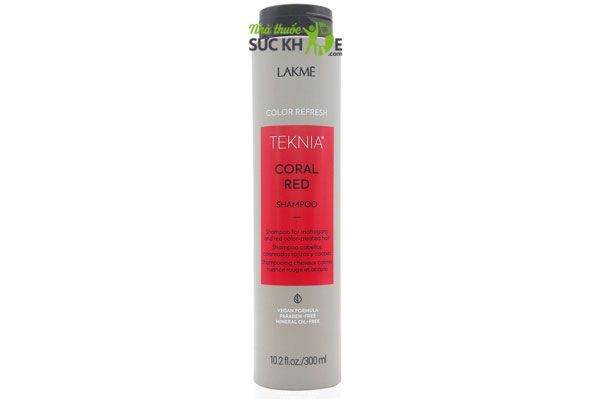 Dầu gội cho t&oacute;c nhuộm đỏ Lakme Teknia Ultra Red Shampoo Refresh