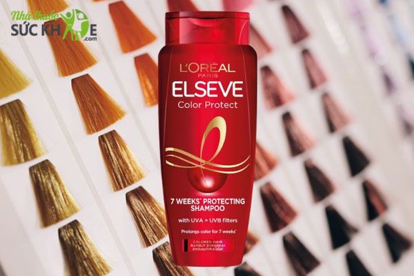 Dầu gội cho t&oacute;c nhuộm L'Or&eacute;al Elseve Color Protect 7 Weeks Protecting Shampoo
