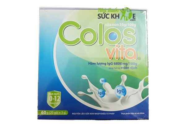 Sữa non cho b&eacute; biếng ăn Colosvita&nbsp;