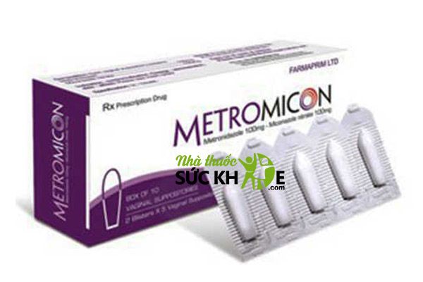 Thuốc đặt phụ khoa Metromicon