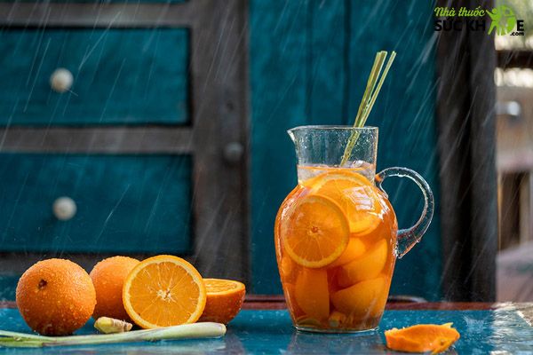Tr&agrave; cam xả n&acirc;ng cao đề kh&aacute;ng