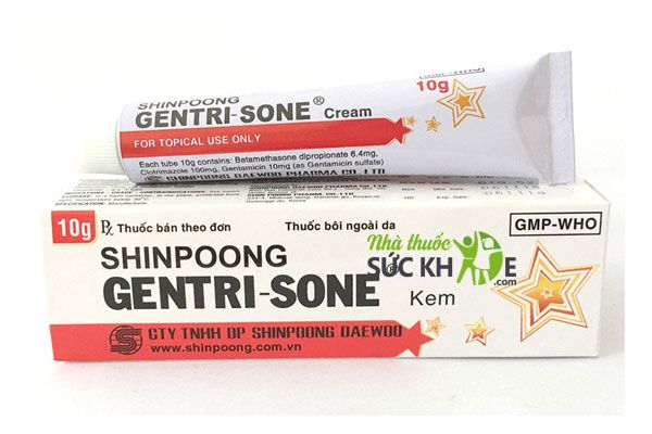 Thuốc trị vi&ecirc;m nang l&ocirc;ng Gentrisone&nbsp;