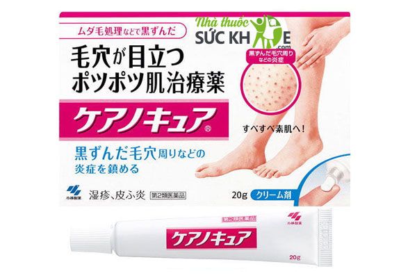 C&aacute;ch trị vi&ecirc;m nang l&ocirc;ng ở ch&acirc;n tại nh&agrave; bằng kem Kobayashi