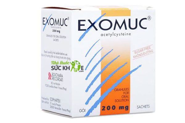 Thuốc long đờm Exomuc&nbsp;