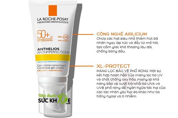 La Roche Posay cho da mụn Anthelios Anti- Imperfection Corrective