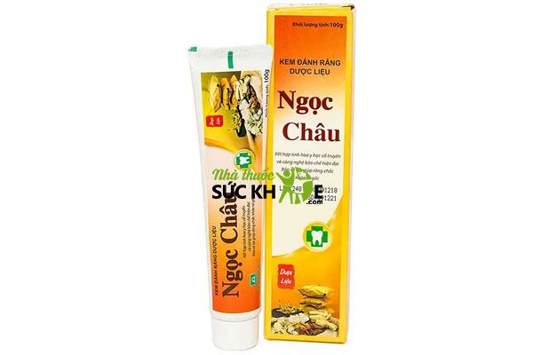 Kem đ&aacute;nh răng thảo dược Ngọc Ch&acirc;u
