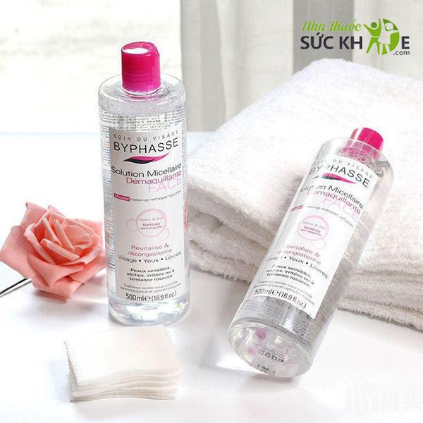 Nước tẩy trang Byphasse Solution Micellaire Face