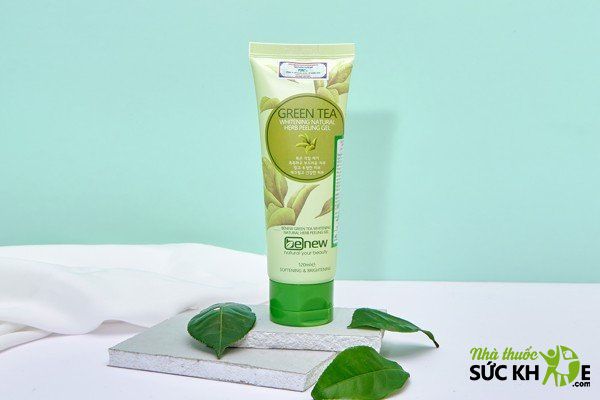 Tẩy da chết cho da dầu mụn nhạy cảm Benew Green Tea Peeling Gel