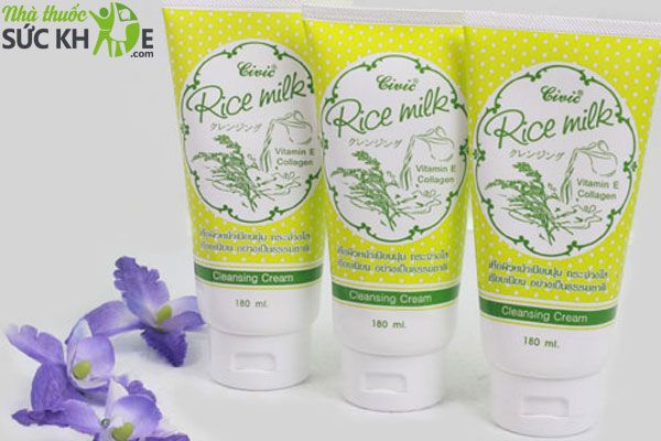 Sữa rửa mặt gạo Civic Rice Milk Th&aacute;i Lan 180ml