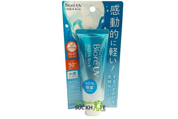 Kem chống nắng kh&ocirc;ng n&acirc;ng tone gi&aacute; học sinh Biore Aqua Rich