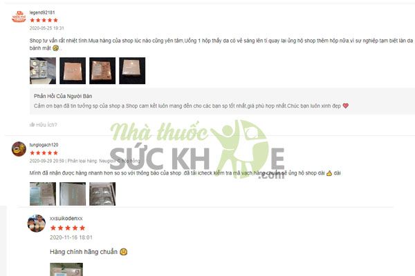 Review vi&ecirc;n sủi trắng da Neuglow C từ người d&ugrave;ng