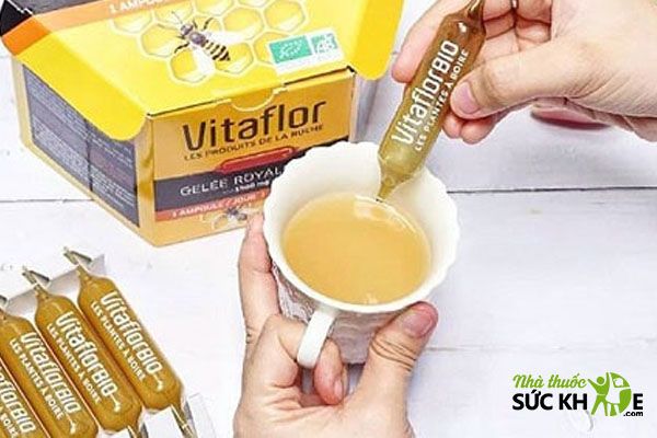 Vi&ecirc;n sữa ong ch&uacute;a Vitaflor Bio 1500mg