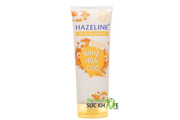 Sữa rửa mặt Hazeline nghệ hoa c&uacute;c&nbsp;