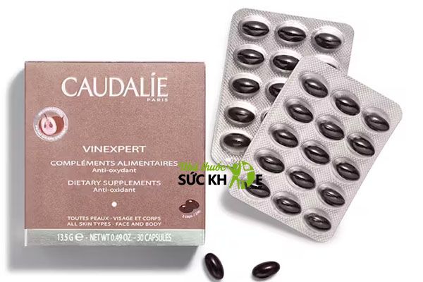 Vi&ecirc;n uống trắng da của Ph&aacute;p Caudalie Vinexpert