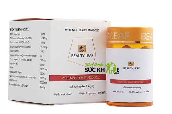 Vi&ecirc;n uống đẹp da của &Uacute;c Beauty Leaf