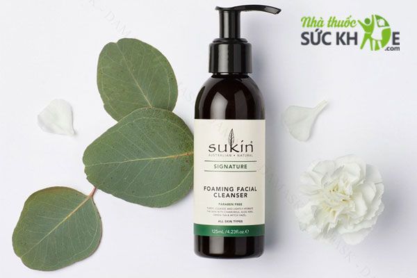 Sữa rửa mặt Sukin Signature Foaming Facial Cleanser
