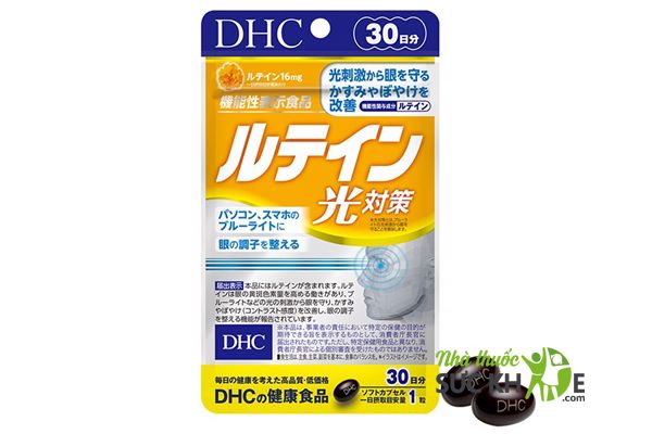 Vi&ecirc;n uống bổ mắt DHC Lutein chống &aacute;nh s&aacute;ng xanh