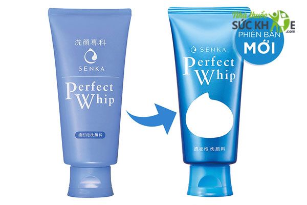 Sữa rửa mặt tạo bọt Senka Perfect Whip 120g