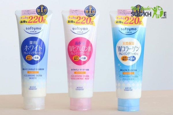 Sữa rửa mặt dạng bọt Kose Softymo