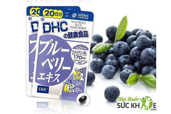 Vi&ecirc;n uống bổ mắt DHC Blueberry Extract