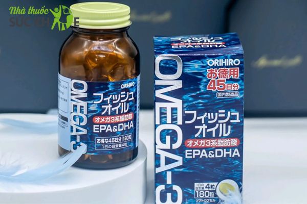 Thuốc bổ mắt của Nhật Omega 3 Orihiro