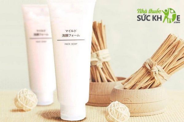Sữa rửa mặt tạo bọt Muji Face Soap