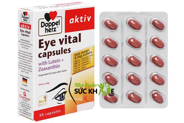 Vi&ecirc;n uống Eye Vital Capsules Doppelherz