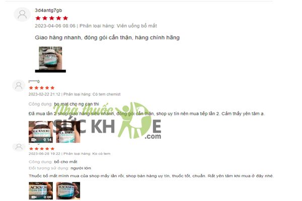 Review vi&ecirc;n uống bổ mắt Blackmores Lutein Defence